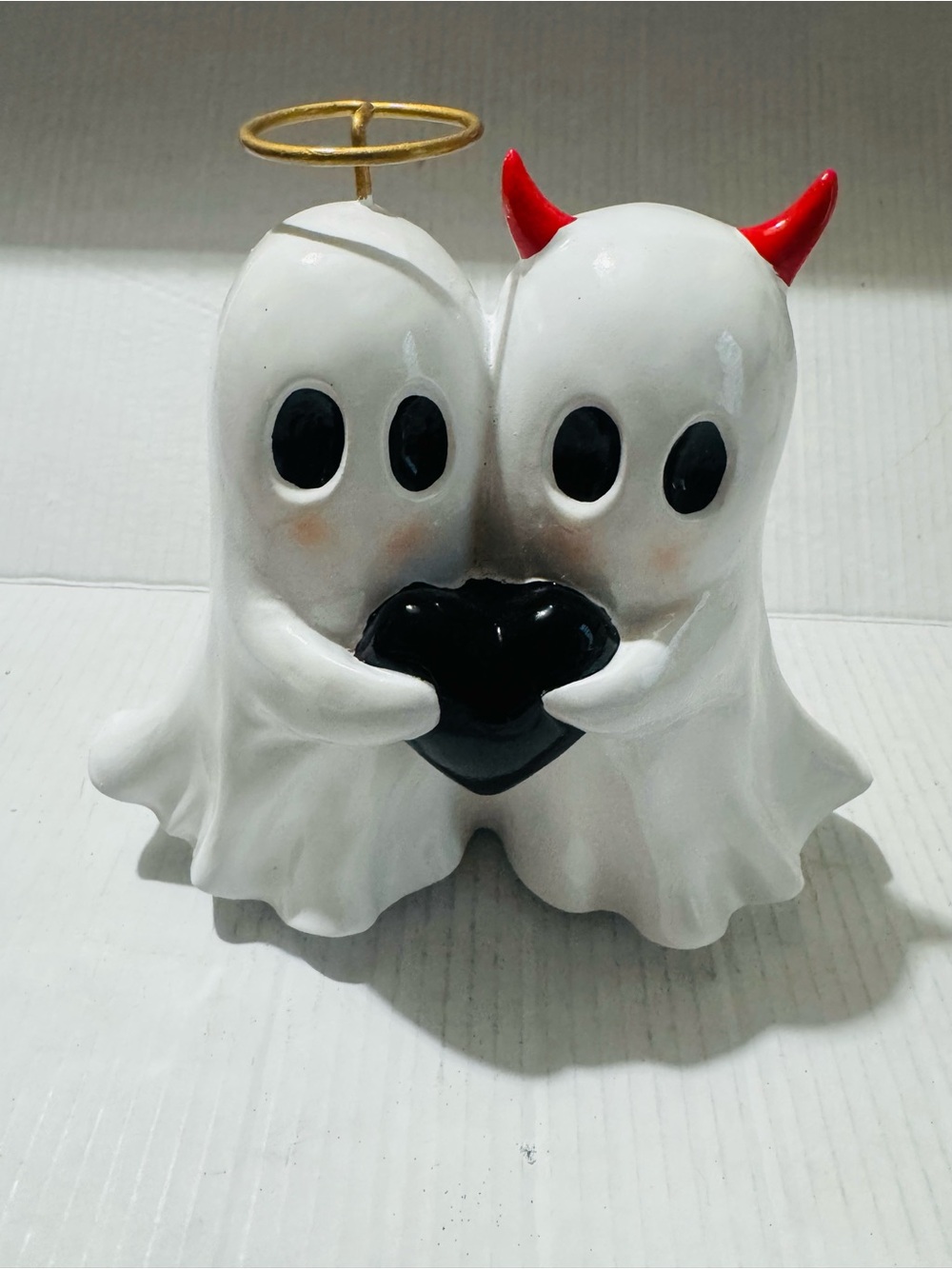 Halloween DEVIL & ANGEL GHOST DECOR BNWT